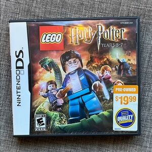 Nintendo DS Harry Potter Years 5-7 Game
